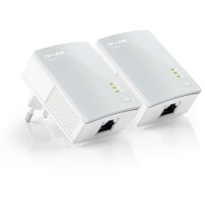 TP-Link Nano Powerline mrežni adapter 600Mbps, Homeplug AV (duplo pakiranje)  /TL-PA4010KIT